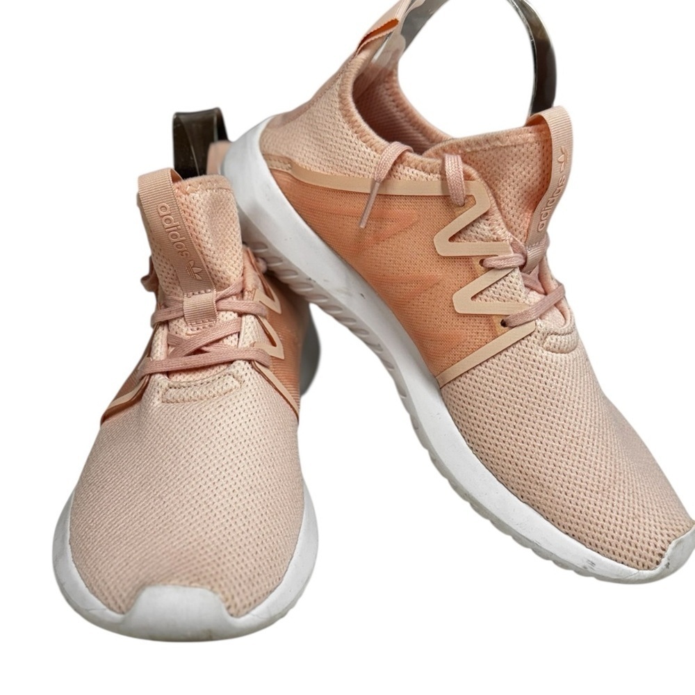 Adidas Originals Tubular Viral 2.0 women's athletic shoes in Ice Pink/white Sz 8